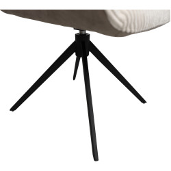 Стул DP Lily JD8760-1-C (Beige/Black) Thumb