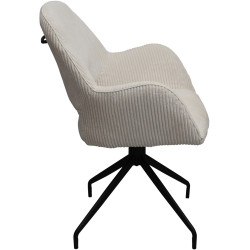 Стул DP Lucca JD8834-1 (Beige/Black) Thumb