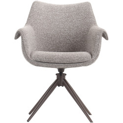 Стул DP Mavia MIH-D510B Royal Boucle Mushroom (Grey) Thumb