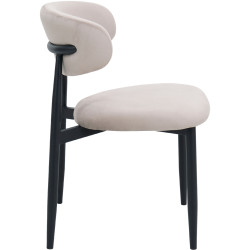 Scaun DP Meridian HLR7 Catifea (Beige/Black) Thumb