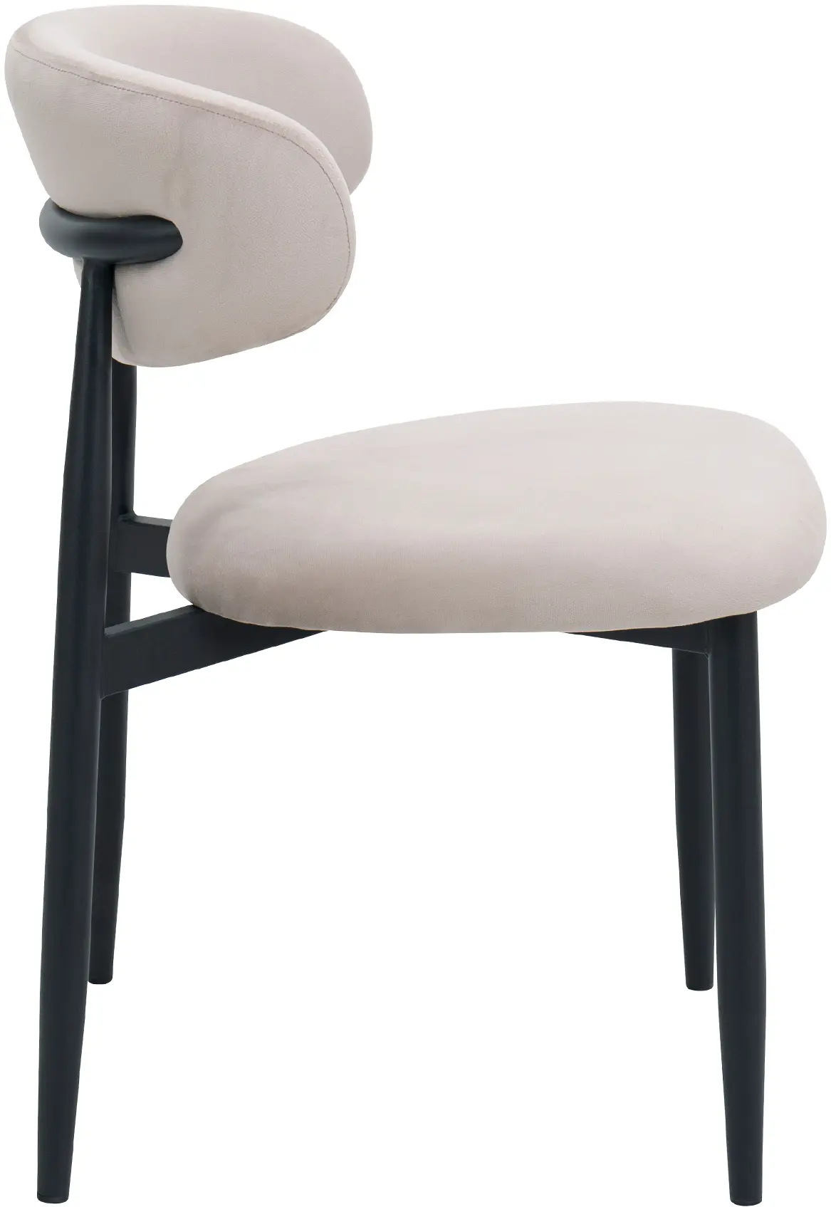 Scaun DP Meridian HLR7 Catifea (Beige/Black) - 3