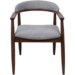 Стул DP Midas SD207-6/5544 (Light Grey/Walnut) Thumb