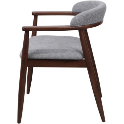 Стул DP Midas SD207-6/5544 (Light Grey/Walnut) Thumb