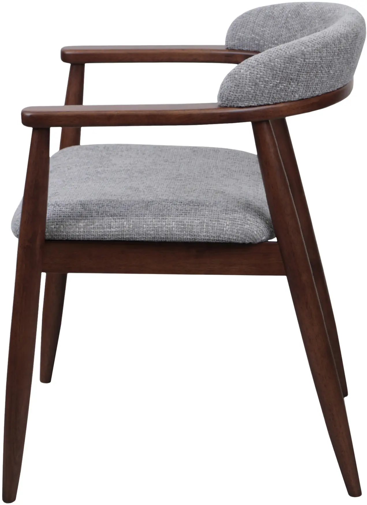 Стул DP Midas SD207-6/5544 (Light Grey/Walnut) - 3