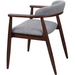Стул DP Midas SD207-6/5544 (Light Grey/Walnut) Thumb