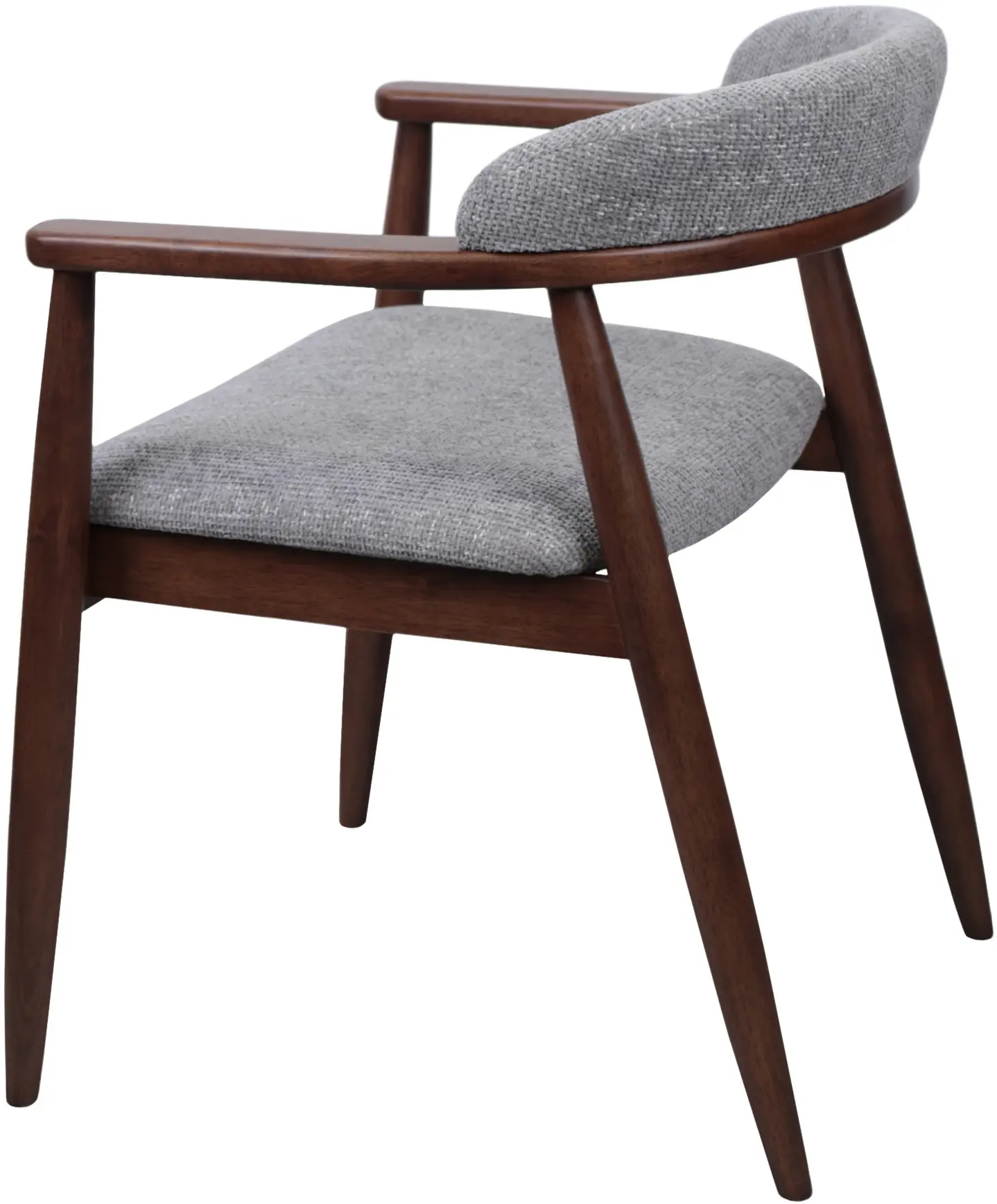 Стул DP Midas SD207-6/5544 (Light Grey/Walnut) - 4