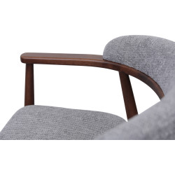 Стул DP Midas SD207-6/5544 (Light Grey/Walnut) Thumb