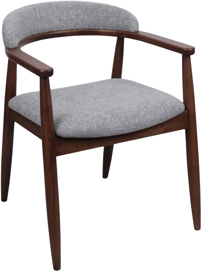 Стул DP Midas SD207-6/5544 (Light Grey/Walnut)
