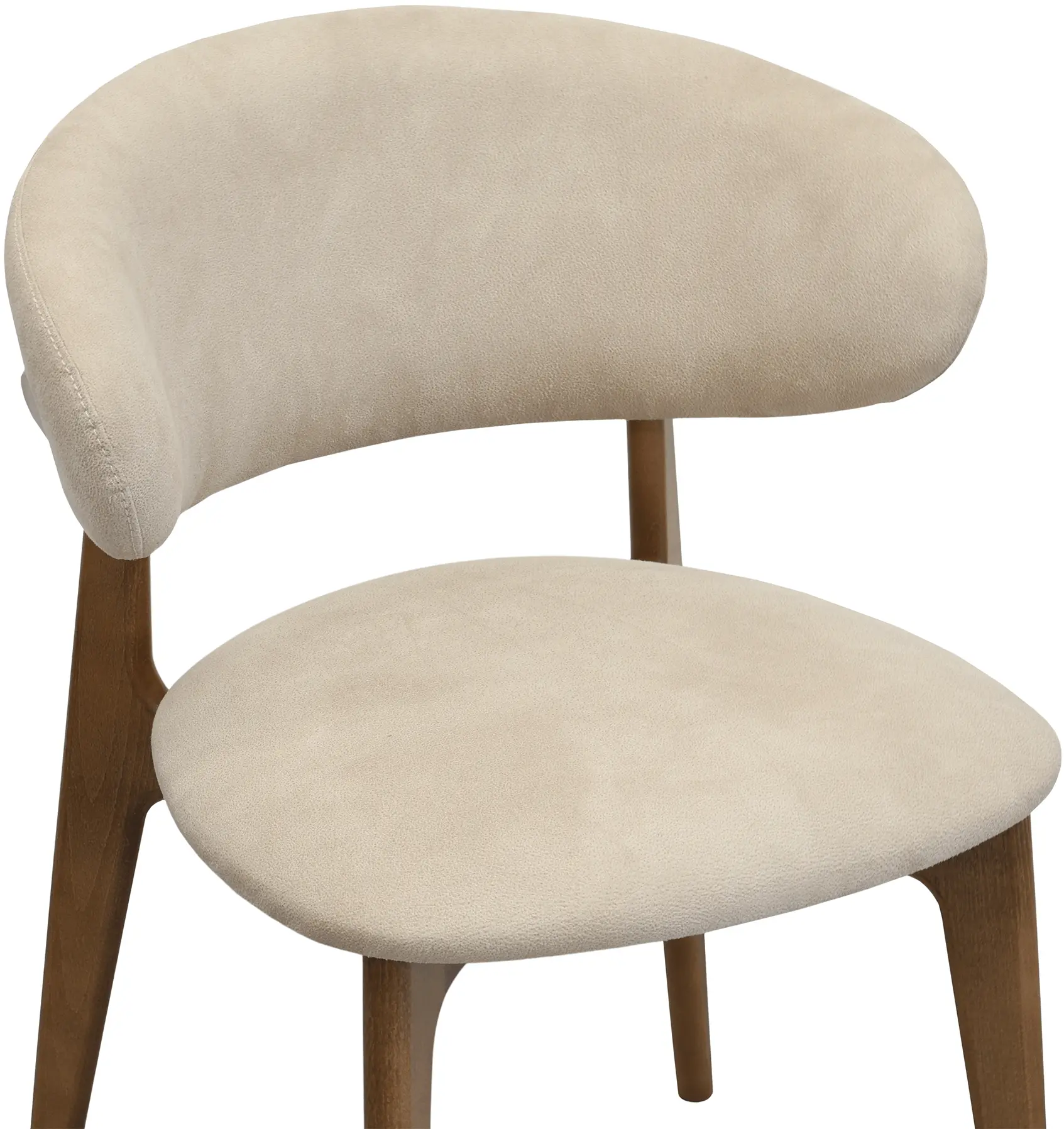 Scaun DP Roses Mustang Krem (Cream/Oak) - 6