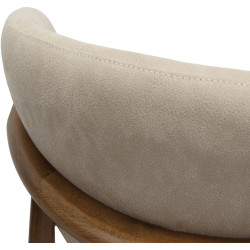 Scaun DP Roses Mustang Krem (Cream/Oak) Thumb