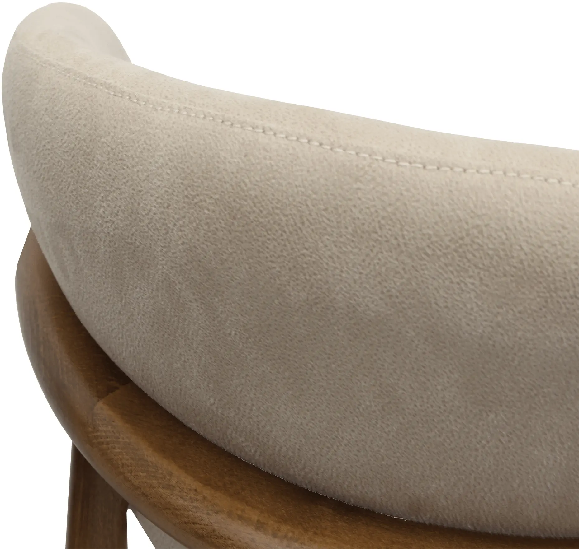 Scaun DP Roses Mustang Krem (Cream/Oak) - 8