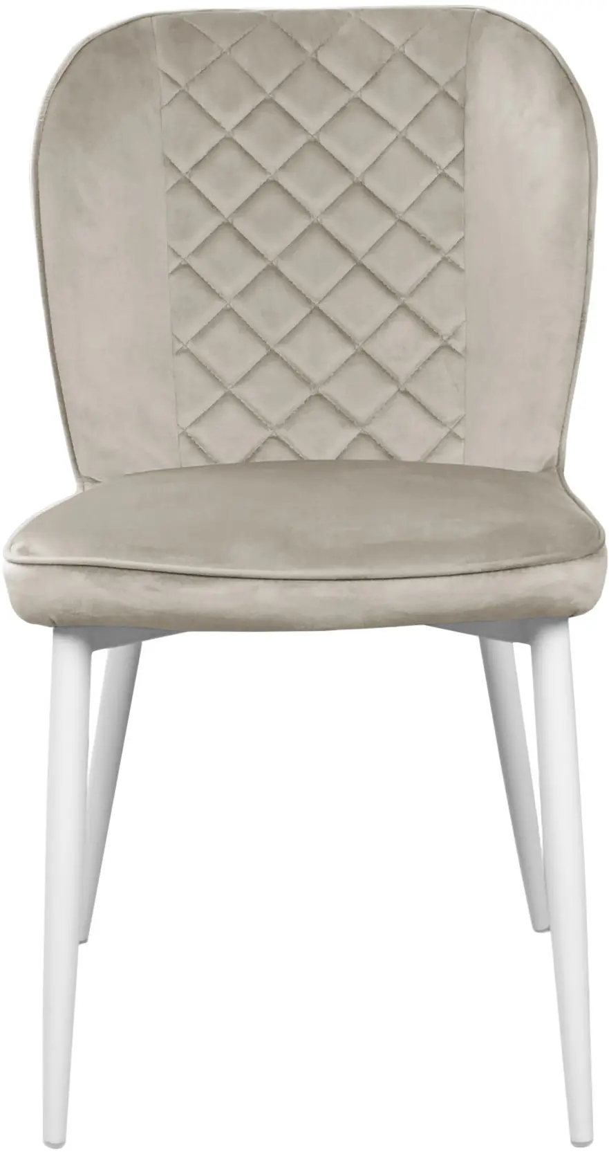 Стул DP Tusk HLR7 Бархат (Camel/White) - 2