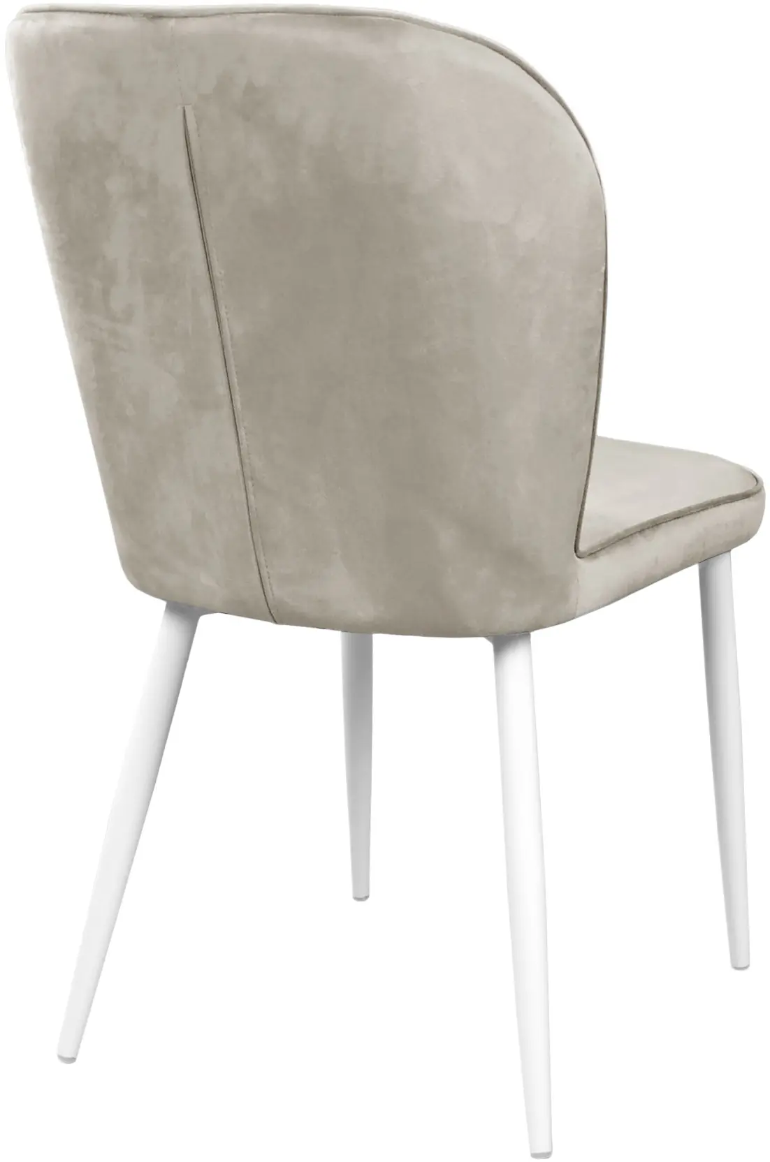 Стул DP Tusk HLR7 Бархат (Camel/White) - 4