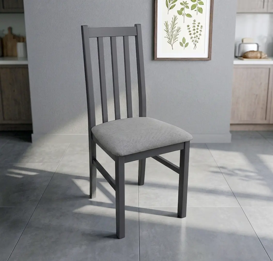 Стул Drewmix BOS 10 1B (Graphite/Grey)