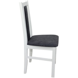 Стул Drewmix BOS 14 24B (White/Black) Thumb