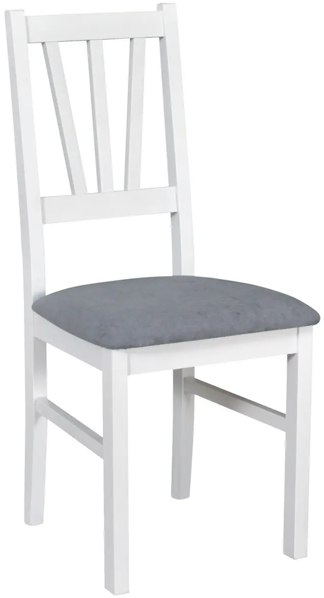 Стул Drewmix BOS 5 1B (White/Grey) - 2