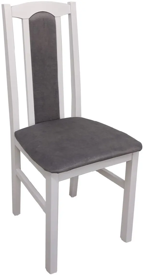 Стул Drewmix BOS 7 20B (White/Grey) - 2