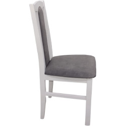 Стул Drewmix BOS 7 20B (White/Grey) Thumb