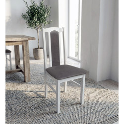 Стул Drewmix BOS 7 20B (White/Grey)