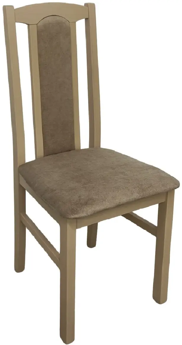 Стул Drewmix BOS 7 21B (Sonoma Oak/Beige) - 2