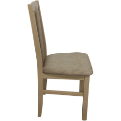 Стул Drewmix BOS 7 21B (Sonoma Oak/Beige) Thumb