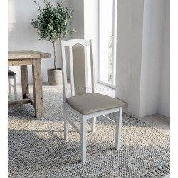 Стул Drewmix BOS 7 26B (White/Beige)