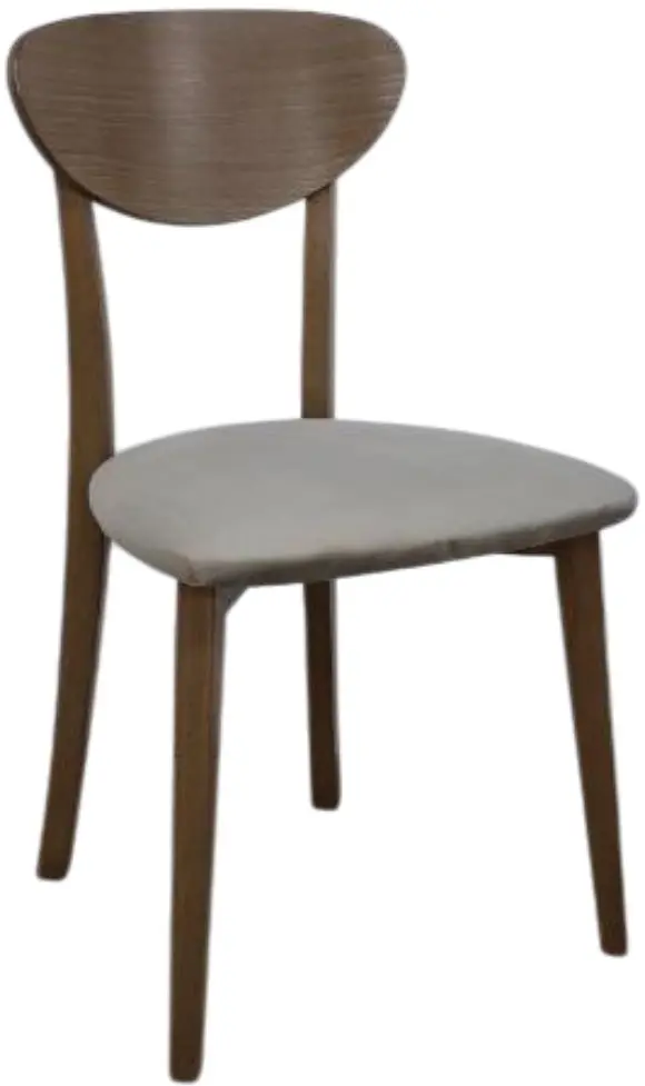 Scaun Drewmix Hugo 7 30A (Walnut/Grey) - 2