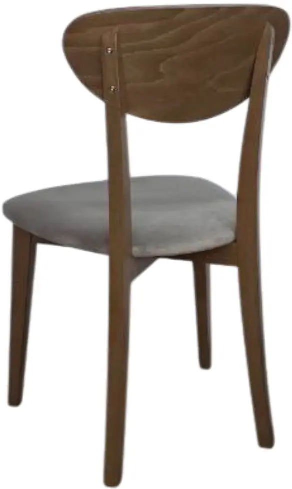 Scaun Drewmix Hugo 7 30A (Walnut/Grey) - 4