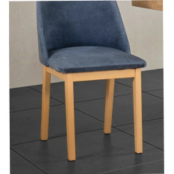 Стул Drewmix Monti 1 18B (Beech/Blue) Thumb