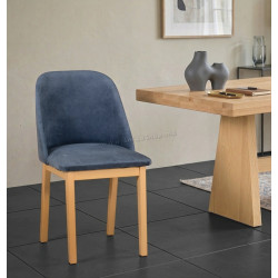 Стул Drewmix Monti 1 18B (Beech/Blue)