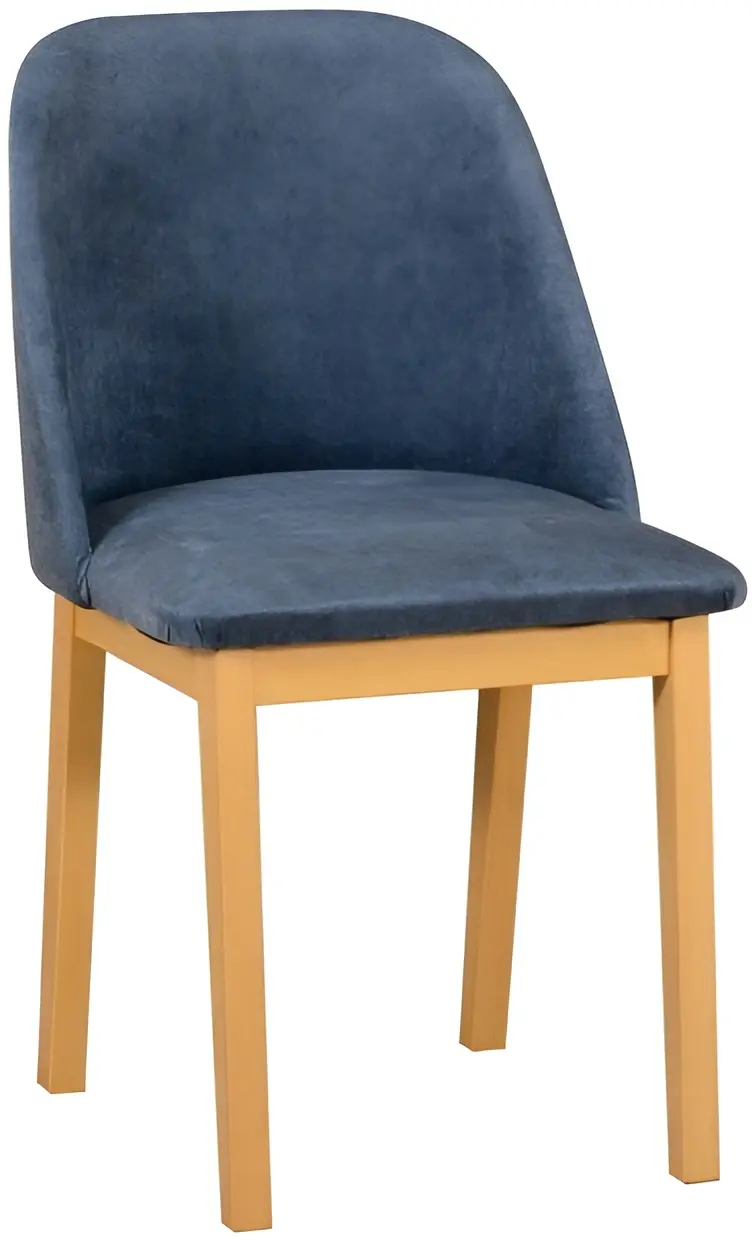 Стул Drewmix Monti 1 18B (Beech/Blue) - 2