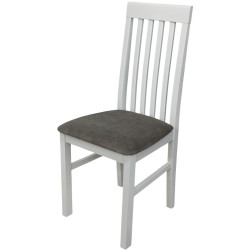 Стул Drewmix Nilo 1 25B (White/Brown) Thumb
