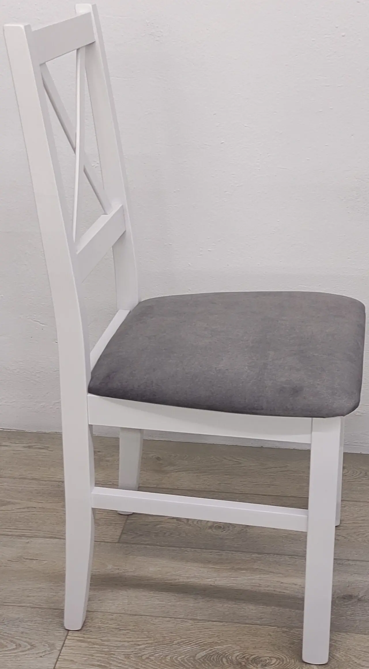 Стул Drewmix Nilo 10 20B (White/Grey) - 3