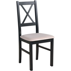 Стул Drewmix Nilo 10 26B (Black/Cream) Thumb