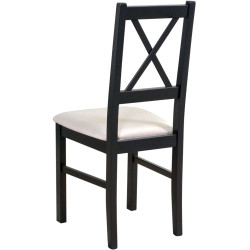 Стул Drewmix Nilo 10 26B (Black/Cream) Thumb