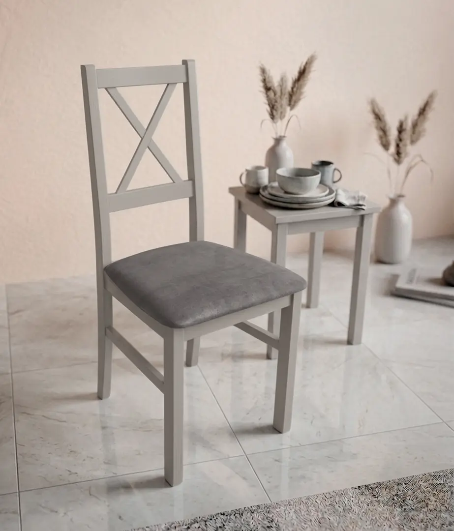 Стул Drewmix Nilo 10 30A (Cashmere/Grey)
