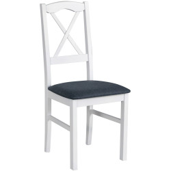 Стул Drewmix Nilo 11 20B (White/Grey) Thumb