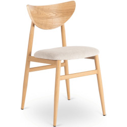 Стул Mebel Elite Braga (Beige/Oak) Thumb