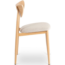 Стул Mebel Elite Braga (Beige/Oak) Thumb