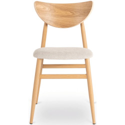 Стул Mebel Elite Braga (Beige/Oak) Thumb