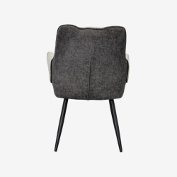 Стул Evelin QT-227B UF885-13/UF885-15 (Light Grey/Dark Grey) Thumb