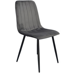 Стул Evelin YTC-078B Bluvel-14 (Dark Grey) Thumb