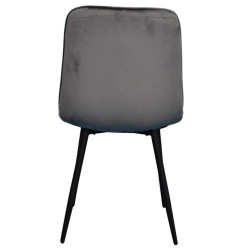 Стул Evelin YTC-078B Bluvel-14 (Dark Grey) Thumb