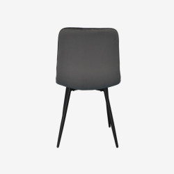 Scaun Evelin YTC-080B Bluvel-14 (Grey) Thumb