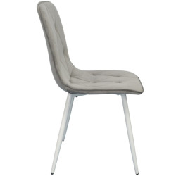 Стул Evelin YTC-080WH UF910-03 (Grey) Thumb