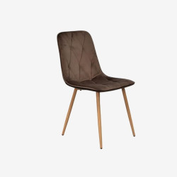 Стул Evelin YTC-080WO Bluvel 38 (Cappuccino) Thumb