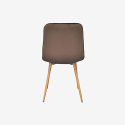 Стул Evelin YTC-080WO Bluvel 38 (Cappuccino) Thumb