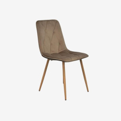 Стул Evelin YTC-080WO Bluvel-40 (Dark Beige) Thumb