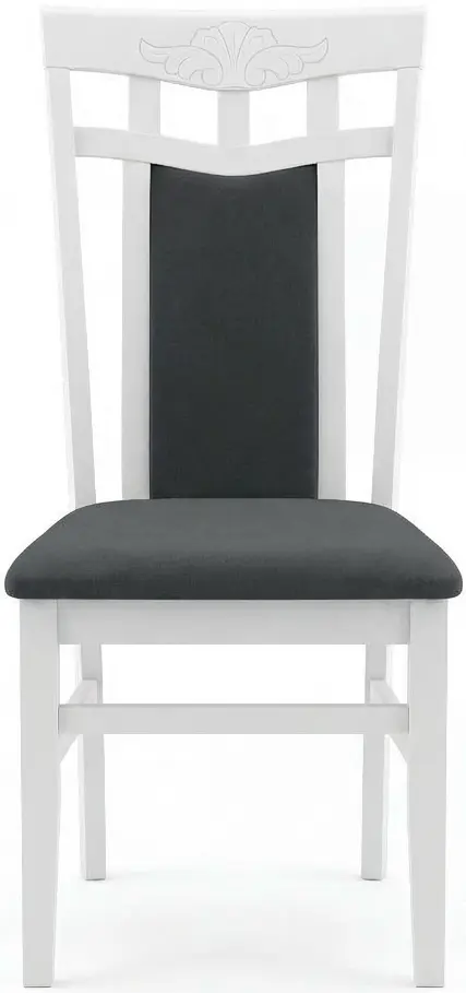 Стул Fabrik Home Elegance 112 (Белый/Тёмно-серый)