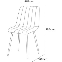 Scaun Fabrik Home Jet (Beige) Thumb